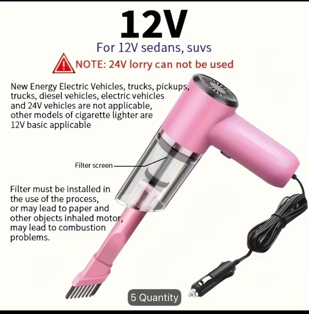 Comapct car vacuum