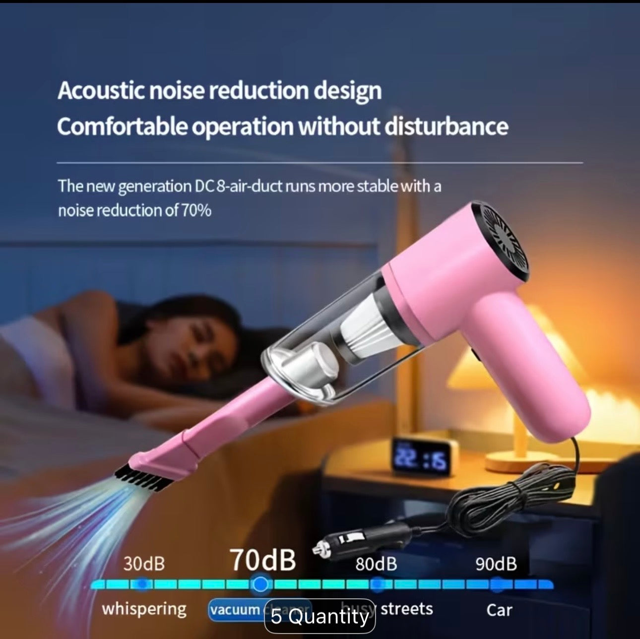 Comapct car vacuum