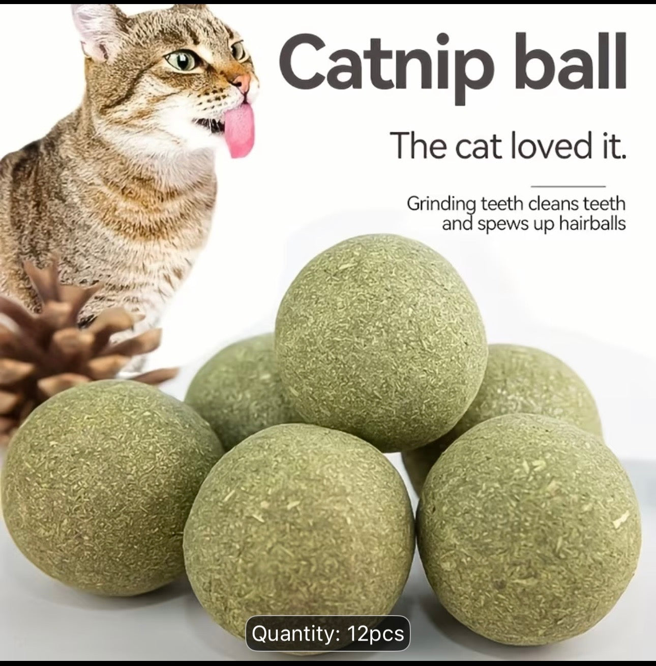 Catnip balls